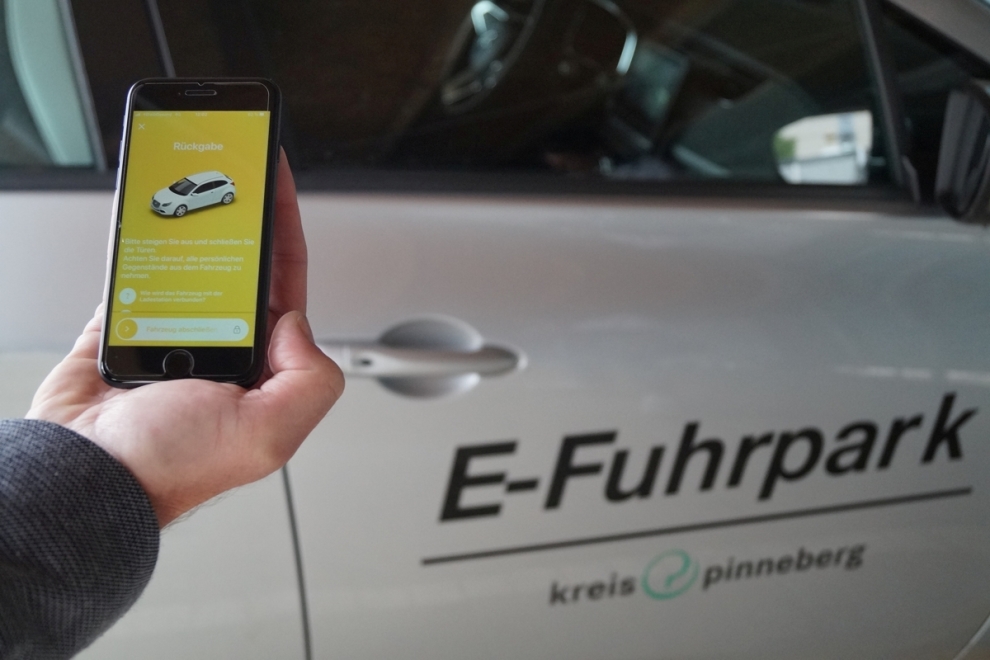 Projekt E-Fuhrpark der Kreisverwaltung startet